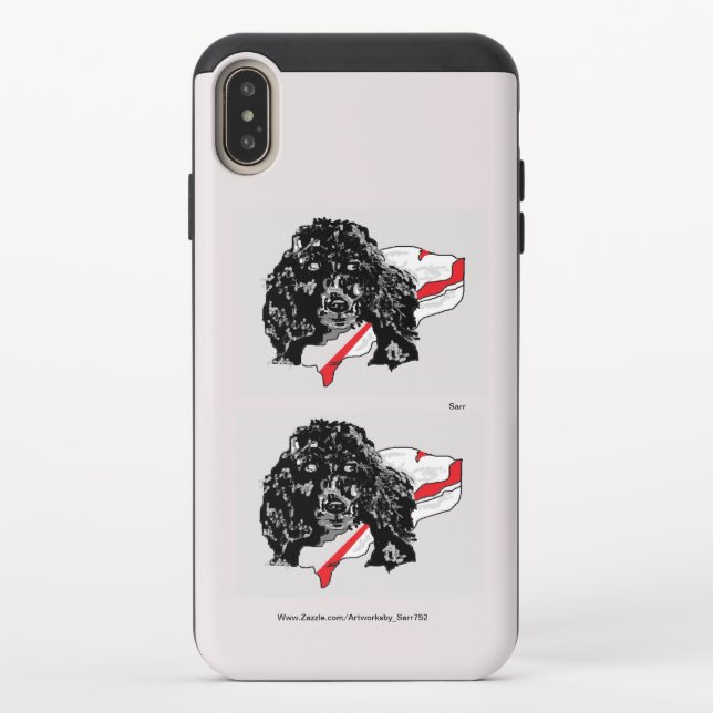 iPhone Case : Poodles (Back)
