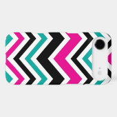 iPhone Case Retro Zig Zag Chevron Pattern (Back (Horizontal))
