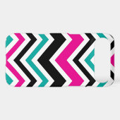 iPhone Case Retro Zig Zag Chevron Pattern (Back (Horizontal))