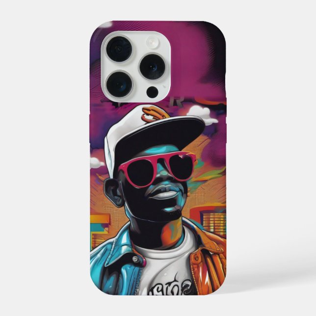 Iphone Case - Street graffiti art RAP and Hip Hop (Back)