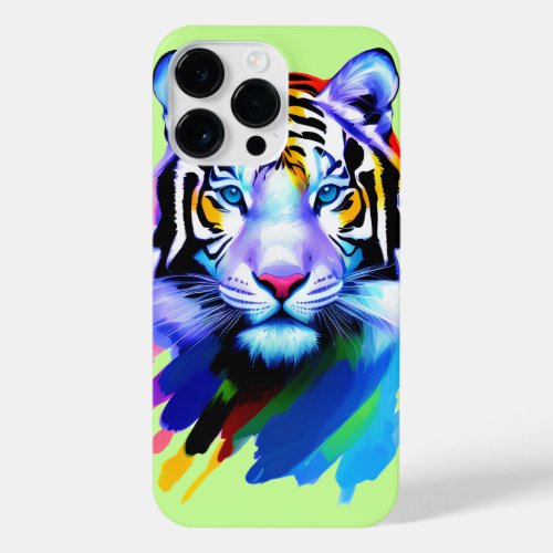 iPhone Case The Colorful Tigers Face