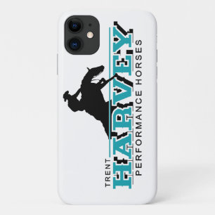 IPhone case with black logo