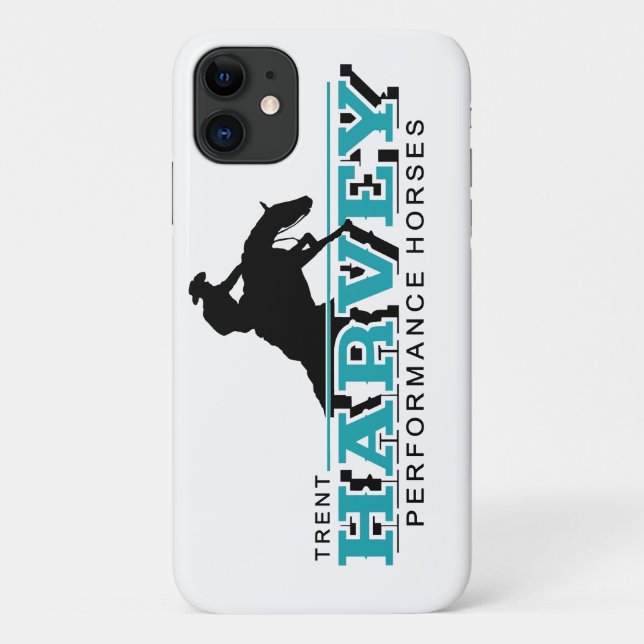 IPhone case with black logo (Back)