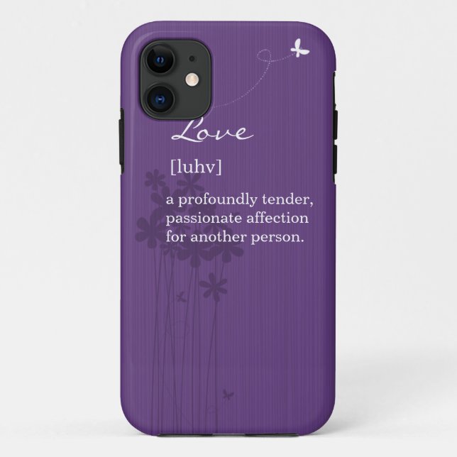 iPhone Case with Definition (Back)