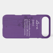iPhone Case with Definition (Back (Horizontal))