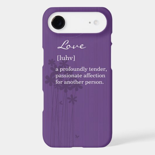 iPhone Case with Definition (Back)