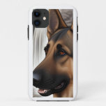 iPhone case with German Shepherd