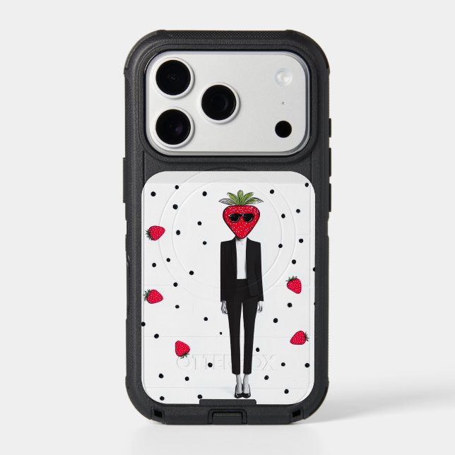 iPhone case with stylish summer design 📱✨ (Back)