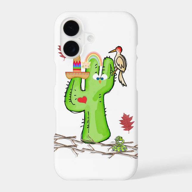 IPhone Cases Bird Cactus  (Back)