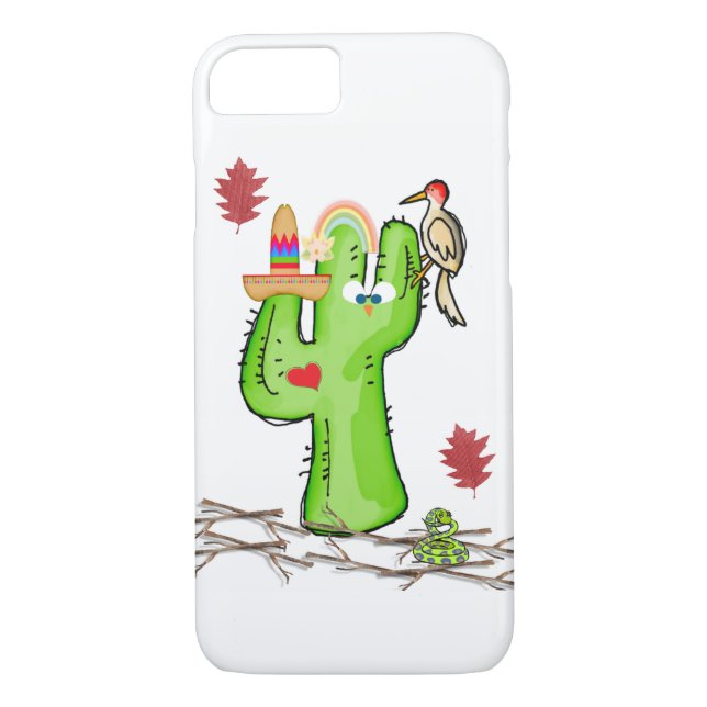 IPhone Cases Bird Cactus  (Back)