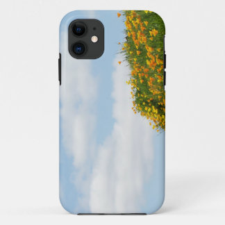iPhone cases Blue Sky White Clouds Poppy Flowers