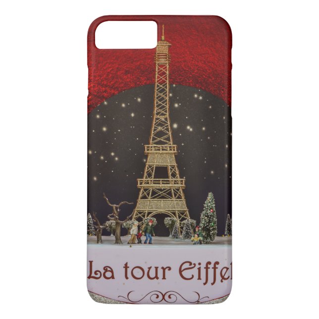 iPhone cases Christmas in Paris (Back)