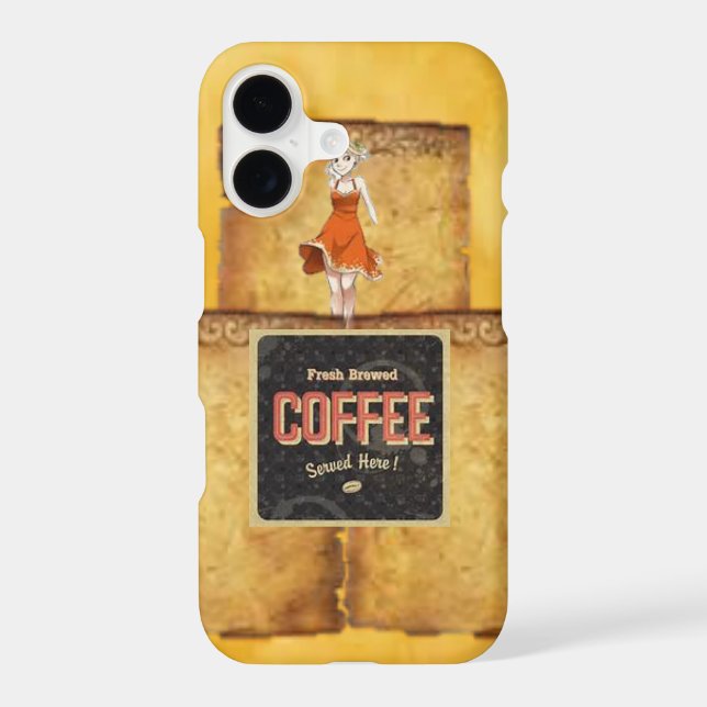 IPhone Cases Coffee (Back)