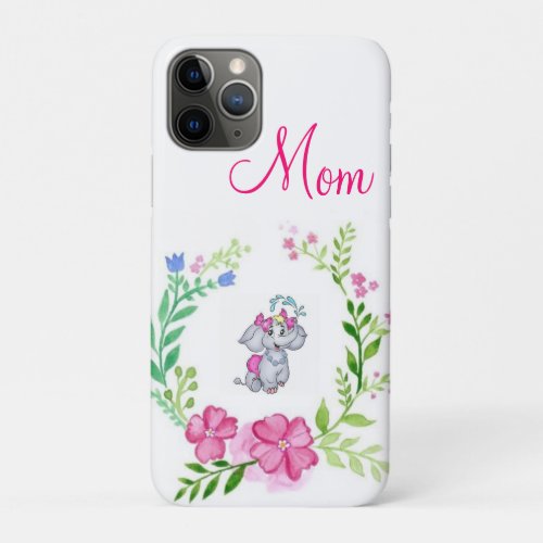 IPhone Cases Elephant Mom