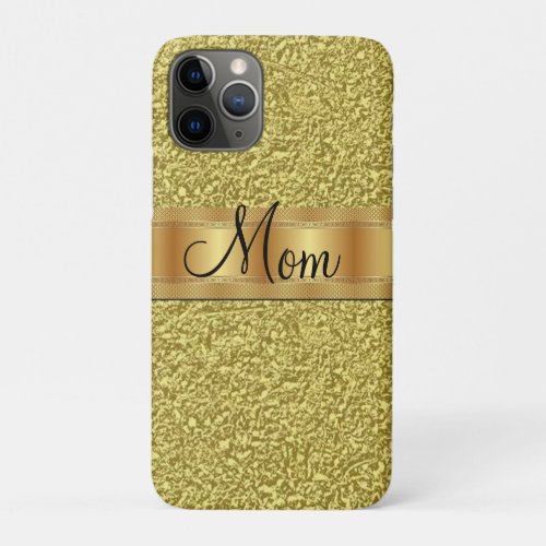 IPhone Cases Gold Mom