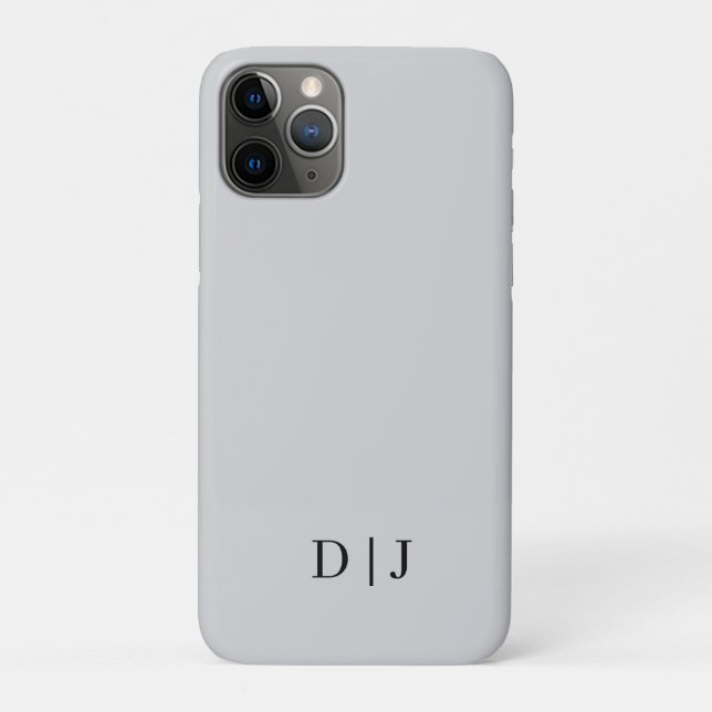 IPhone Cases Medium Gray  (Back)