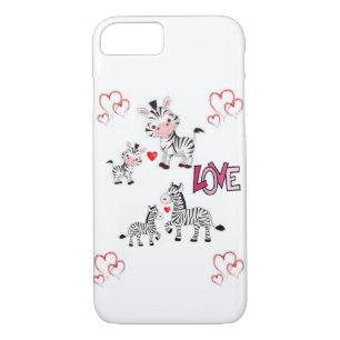 IPhone Cases Valentine's Day Zebra