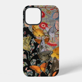 iPHONE CASES William Morris BLACK LACE BUTTERFLIES