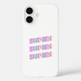 iphone cases with title "SUPER"