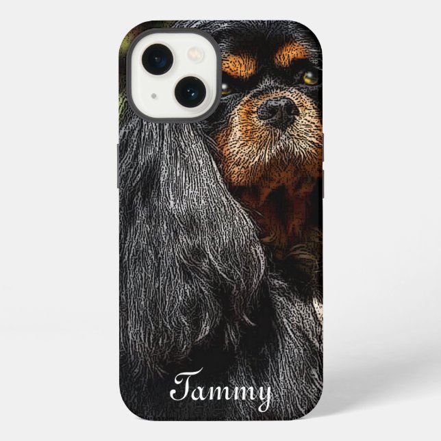 iphone cover, cavalier spaniel, iPhone 11 Cases (Back)