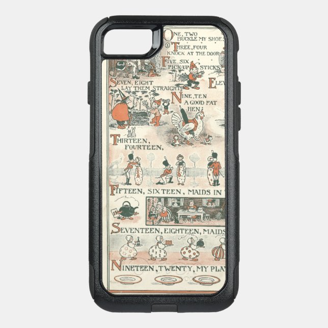 iPhone Cover Otter Box Nursery Rhyme (Back)