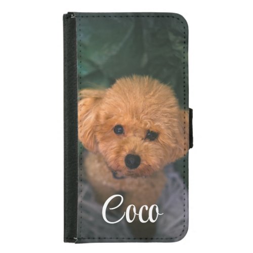 iPhone Cover Personalized Dog Image DIY Name