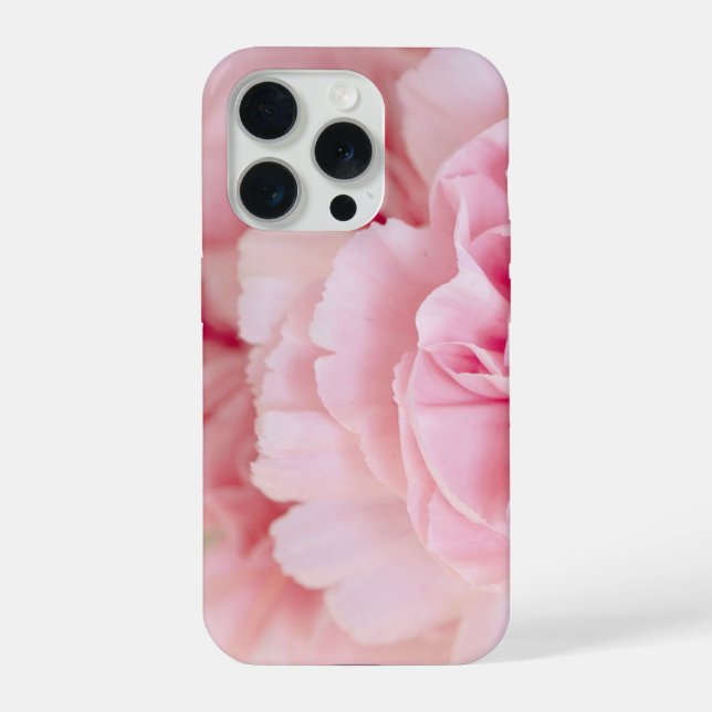 IPhone cover with beautiful ❤️ soft pink aesthetic (Back)