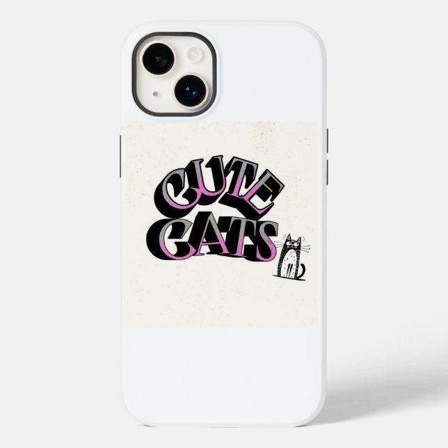 iPhone cover with cat (Back)