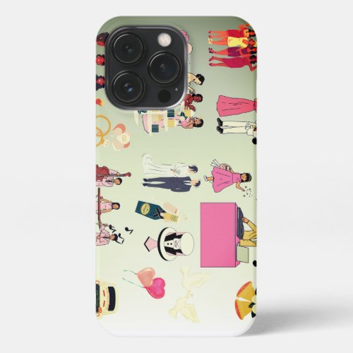 iphone cute wedding party iPhone 13 pro case