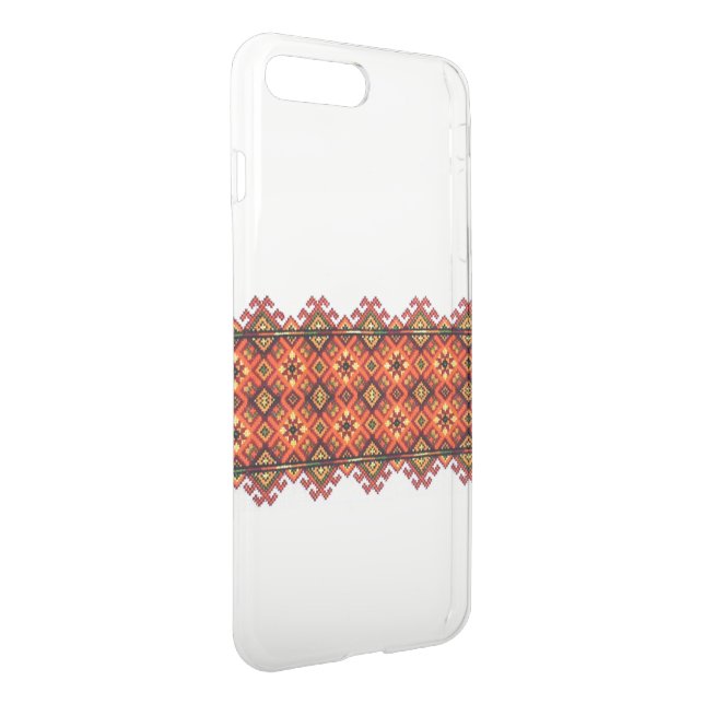 iPhone Deflector Case Ukrainian Floral Embroidery (Back/Right)