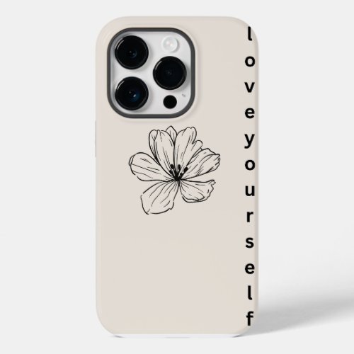 iphone flower design Case_Mate iPhone 14 pro case