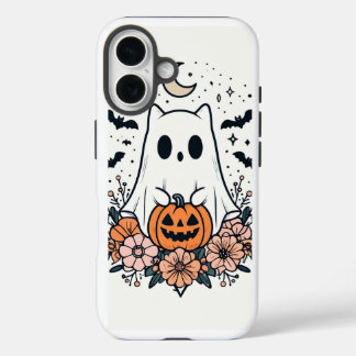 iPhone Halloween kawaii ghost iPhone 16 case