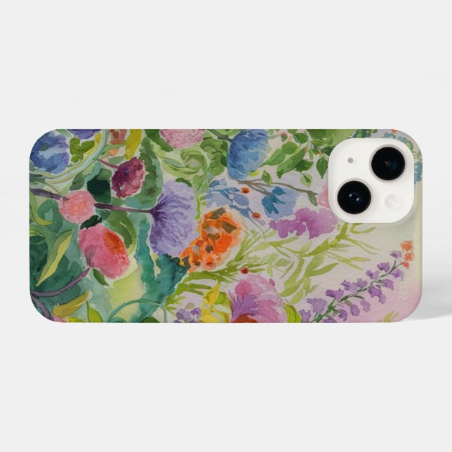 iPhone Handy Hülle floral Case (Back Horizontal)