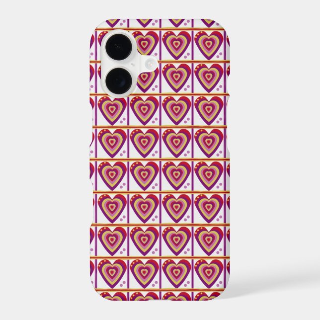 iPhone Hearts Case (Back)