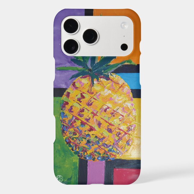 iPhone / iPad Case, Artwork Image: Pineapple, seri Case (Back)