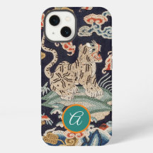 iPhone / iPad case CUSTOM INITIAL JAPANESE TIGER