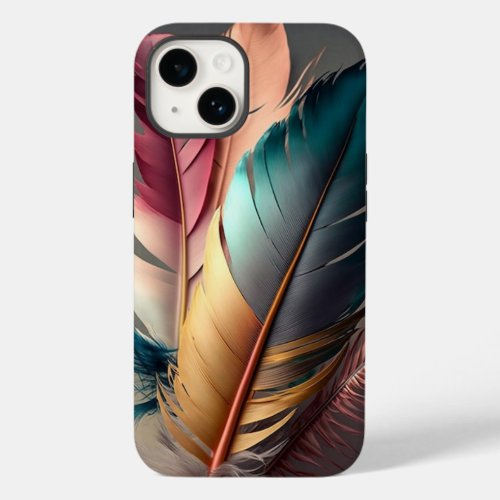 iPhone  iPad case Feather Design