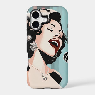 iPhone / iPad case Female Nightclub Singer