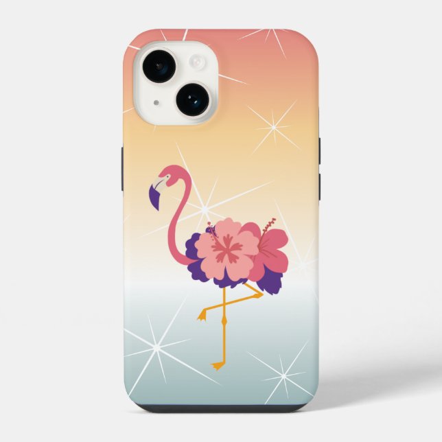 iPhone / iPad case Flamingo Sunset Collection (Back)