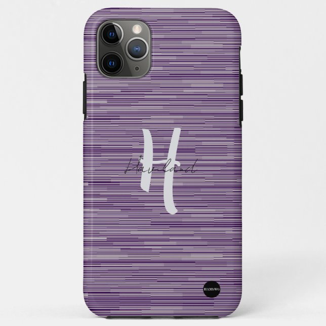 iPhone / iPad case Gradient Design HAMbWG (Back)
