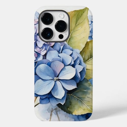 iPhone  iPad case Hydrangea 