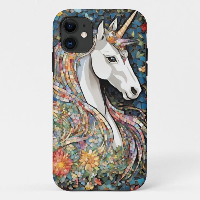 iPhone / iPad case Unicorn Mythical Horse (Back)