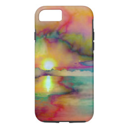 iPhone / iPad case/Watercolor-Sunset iPhone 8/7 Case
