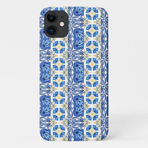 iPhone  iPad case with Portuguese tiles