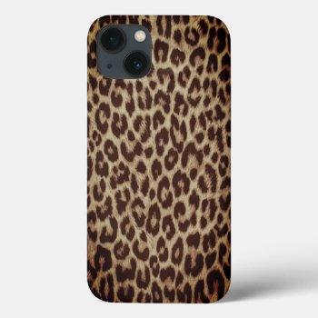 Iphone Leopard Print Case by mjakubo434 at Zazzle