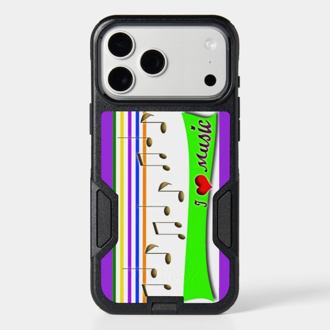 iPhone Musical Note Case (Back)