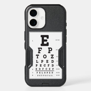 iPhone OtterBox Eye Chart 16 Case