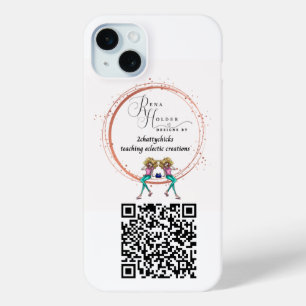 iphone Personalized Logo QR Code  15 Plus Case
