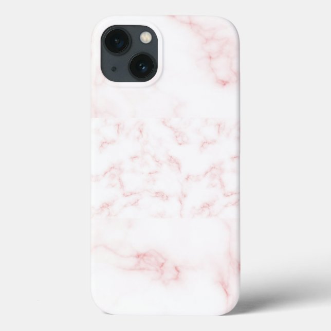 iPhone Pink Marble Case (Back)