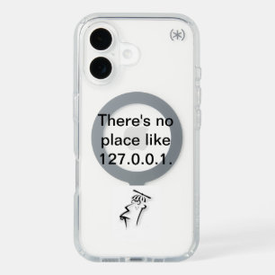 iPhone Protector - There's no place like 127.0.0.1 16 Case